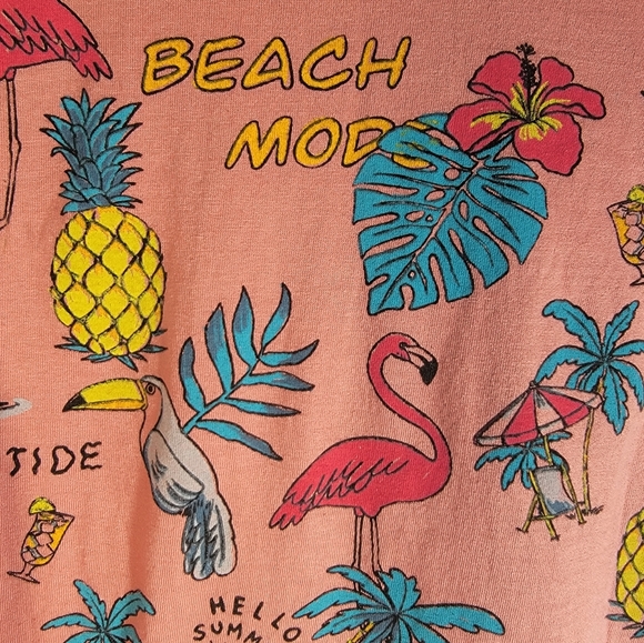 Sovereign Code Los Angeles Conway Beach Mode Blush Colored T-Shirt, Size Small - Picture 3 of 9